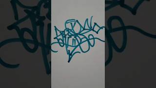 How to do a graffiti Signature graffitithrowup graffitilovers artist [upl. by Zoi171]