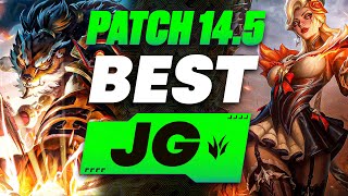 The BEST Junglers For Season 14 On Patch 145  All Ranks Tier List League of Legends [upl. by Assej]