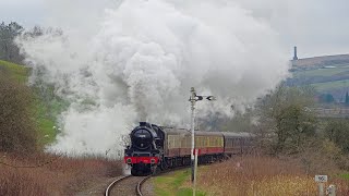 BR 45690 quotLeanderquot LMS Jubilee Class  Legends of Steam 2024 Part 4 East Lancashire Railway [upl. by Sophi]