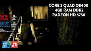 The Evil within  Core 2 Quad Q8400  4GB DDR2  HD 6750 [upl. by Tol582]