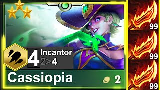 Cassiopeia 3 star 4 Incantor TFT set 12 [upl. by Ainosal]