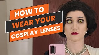 When to dispose of cosplay contacts Tips on con prepping [upl. by Ollehto]