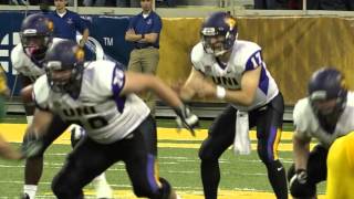 UNI Football vs NDSU  Oct 10 2015  first half highlights [upl. by Monsour772]