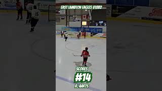 14 R Aarts scores youtube icehockey nhl hockey sports hockeycanada shorts short usa fun [upl. by Nameerf212]