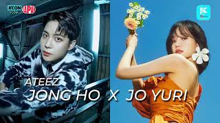 Japan Kcon 2022  ATEEZ Jongho  Jo Yuri special collaboration [upl. by Enaile]