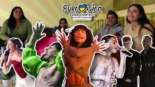 Canadians REACT to EUROVISION 2023 Sweden Finland Ukraine amp MORE  VLOG [upl. by Repmek64]