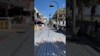 Myrtle Beach Boardwalk SouthCarolina UnitedStates Vacation [upl. by Nahsyar251]