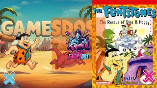 The Flintstones The Rescue of Dino amp Hoppy Gameplay NES HD 1080p [upl. by Eniamej]