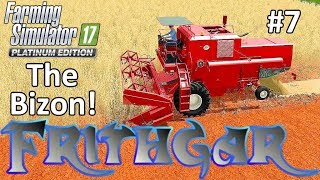 Lets Play FS17 Estancia Lapacho 7 The Bizon Combine [upl. by Calen305]