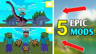 Mods  Mods For MCPE 120  Survival Mods 120 [upl. by Chafee]