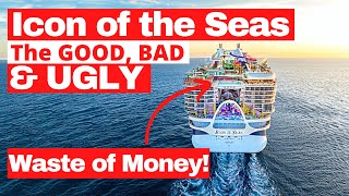 Royal Caribbean Icon of the Seas Cruise Ship 2024  Our Honest Full Review  The Good Bad amp Ugly [upl. by Ardnekat]