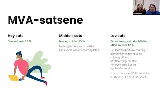 Webinar Hvordan levere MVAmelding for ENK og AS [upl. by Bronwyn30]