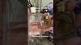 Burberry Her amp Burberry Goddess Combo layering perfumelayering [upl. by Letty]