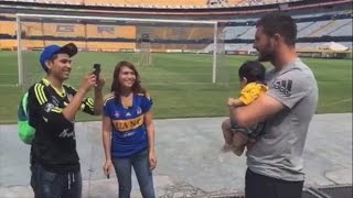 El encuentro de AndréPierre Gignac con el Andre Gignac mexicano [upl. by Kumagai]