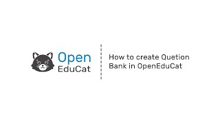 How to create Question Bank in OpenEduCat [upl. by Joya]