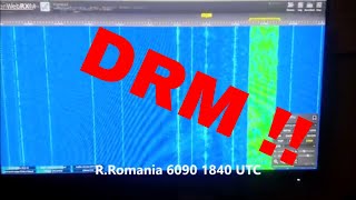 Receiving A DRM transmission using Openwebrx software [upl. by Belac958]