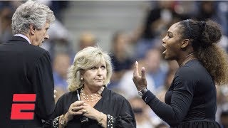 2018 US Open Highlights Serena Williams dispute overshadows Naomi Osakas final win  ESPN [upl. by Glarum]