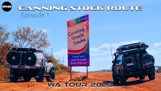 ලෝකයේ දිගම 1900 KM 4wd ට්‍රැක් එක  Canning Stock Route Episode 1  WA Tour 2023 [upl. by Ahc]