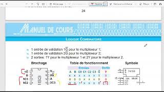 multiplexeur Logique combinatoire  Partie 3  شرح [upl. by Idet805]