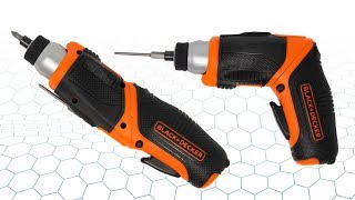 Black amp Decker 4v Lithium Pivot Cordless Screwdriver Review [upl. by Clementine]