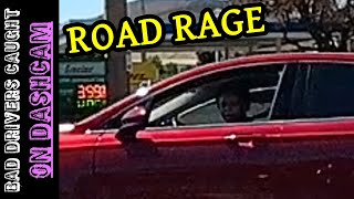 ENTITLED Lady Flips Out After Being Honked At For Her Selfish Driving ROAD RAGE Public Freakout [upl. by Shelden754]