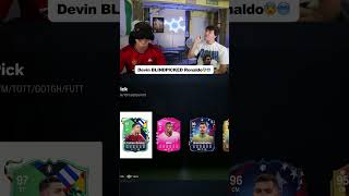 Devin BLINDPICKED Ronaldo😭😱 [upl. by Greenman64]