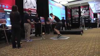 Prospect Sam Bennett 2014 NHL Combine [upl. by Zuckerman]