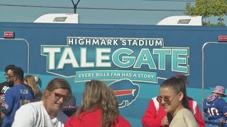 Bills fans share memories of Highmark Stadium at TaleGate unveiling [upl. by Tildie283]