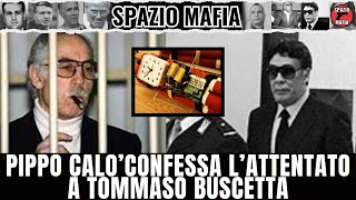 Pippo Calò confessa lattentato a Tommaso Buscetta quotLe bombe dovevano servire per farlo saltarequot [upl. by Helga]