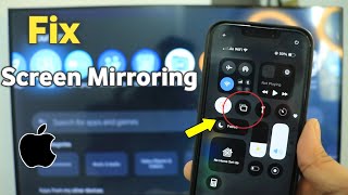 iPhone Screen Mirroring not working  Pro Solution [upl. by Hollinger]