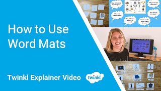 How to Use Word Mats [upl. by Inoy]