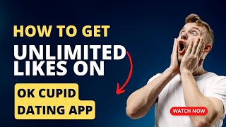 How To Get Okcupid Unlimited Likes  Free Unlimited Likes  100 Working Tricks [upl. by Almeeta987]