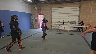 Scioto Open 2024  Logan Caldwell vs Corrin Div B Longsword Elims [upl. by Eiten]