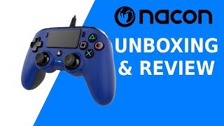 Nacon Compact Controller  Mando económico PS4PC  Unboxing y Review [upl. by Attenauqa]