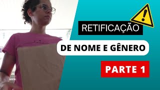 Retificação de nome e gênero  Mulher trans [upl. by Alejandrina]