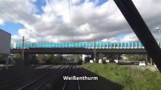 Führerstandsmitfahrt  Koblenz Hbf  Remagen  Bonn  Köln Eifeltor [upl. by Elaweda]