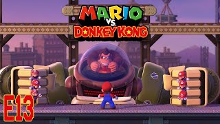 Mario vs Donkey Kong  E13 Der wahre Donkey Kong Bossfight Gameplay GermanSwitch [upl. by Burnsed]