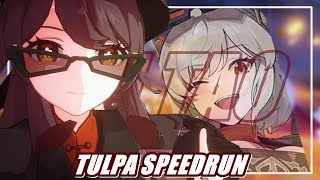 Hu Tao vs Hydro Tulpa 1232 Speedrun 012 amp Builds Abyss 51  Genshin Impact [upl. by Ezzo]