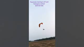 paramotor training in AP and Telangana [upl. by Odnumyer]