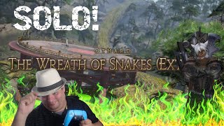 FFXIV Online  The Wreath of Snakes Extreme Unsynced Solo  Reaper [upl. by Heymann]