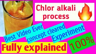 chlor alkali processscienceClass10 ncertcbse [upl. by Schaffer]