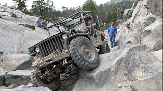 Willys Jeeps Return to the Rubicon Trail 2021  Part II [upl. by Nelak700]