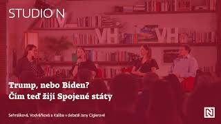 Studio N Trump nebo Biden Čím teď žijí Spojené státy [upl. by Alicec655]