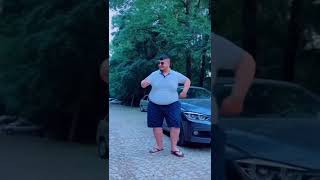 Fat Man Dancing viral video bellydance memes bouncing [upl. by Anilejna]