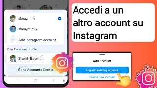 Come accedere a un altro account su Instagram 2024 [upl. by Keavy]