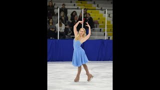 2020 Midwestern Adult Sectionals  Bronze Solo Free Dance  Cinderella  Figure Skating [upl. by Tabina532]