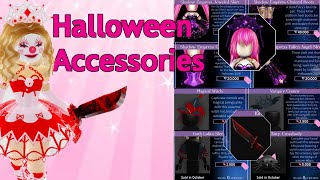 ALL Halloween Accessories Coming Back To Royale High [upl. by Asiruam]