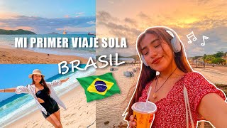 vlog MI PRIMER VIAJE SOLA  BRASIL📍 [upl. by Thomson875]