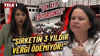 DEMli Dilan Kunt Ayandan AKPli Nilgün Öke Sen kendi şirketinin vergisini bile ödemiyorsun [upl. by Enaled]