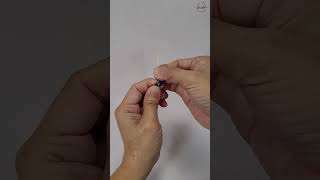 Cute and easy earring ideas with sparkling crystals shortsvideo diy handmade art [upl. by Aker]